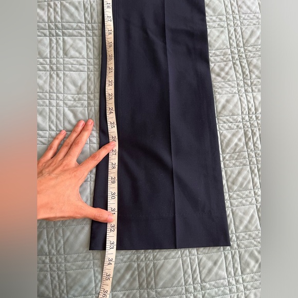 The Limited 2014 Cassidy Fit Boot Cut Navy Pants 0 XS Low Rise - Picture 10 of 11